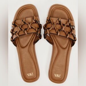 Flats Sandals Woven Open Toe Hollow Out Slipper Beach Vacation Style Flip Flops